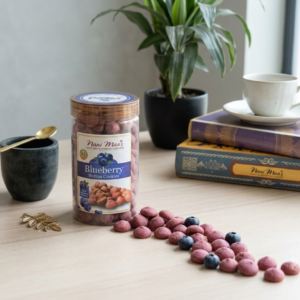 Blueberry Button Cookies