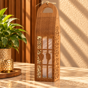 The Royal Carved Wine Holder